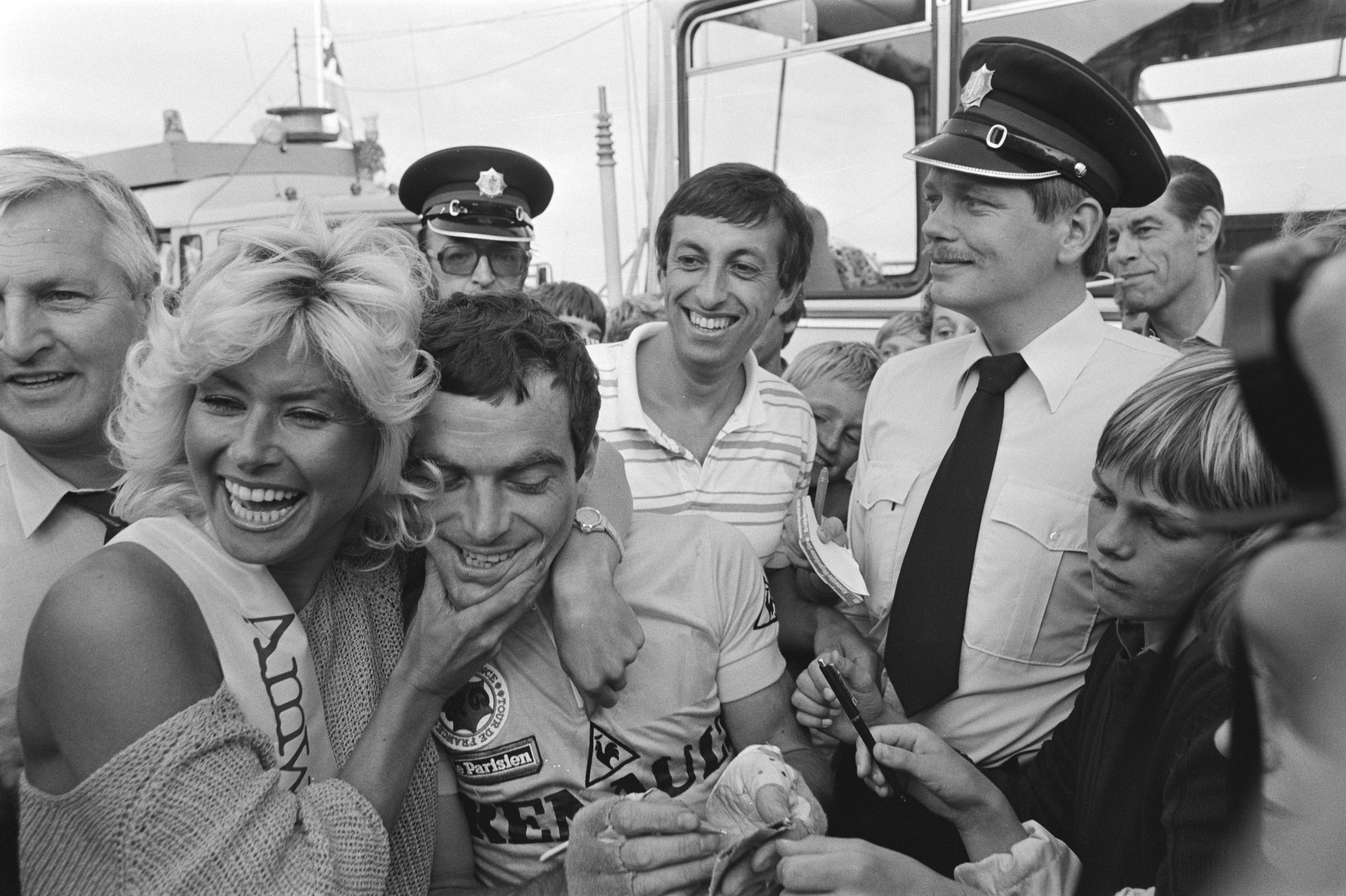 Rondemiss Vanessa met Bernard Hinault